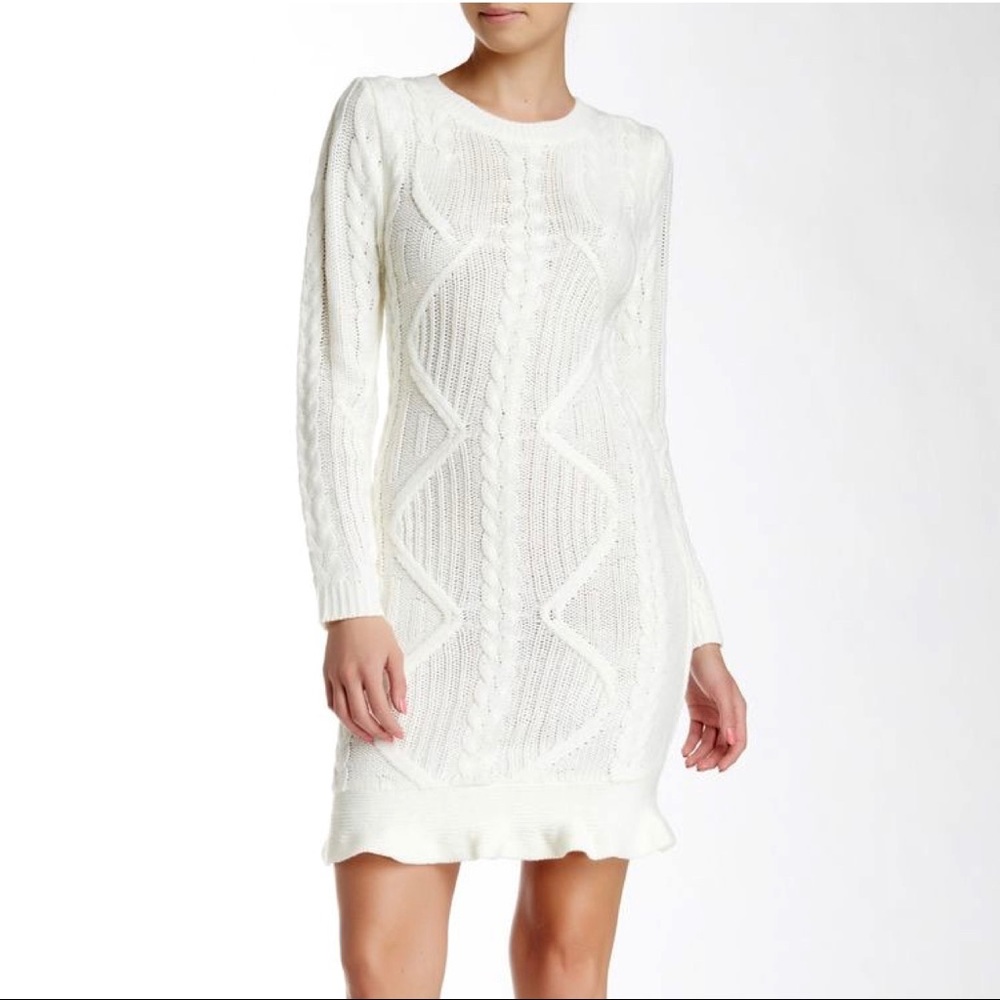 TART Collection Off White Sweater Dress